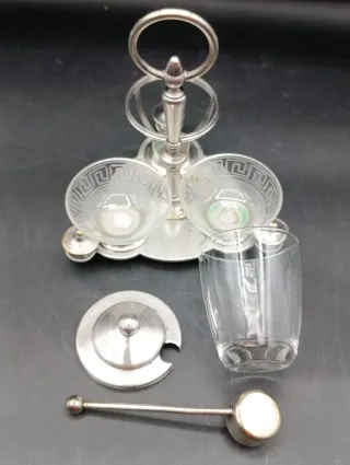 Set especies, salero y pimentero Christofle