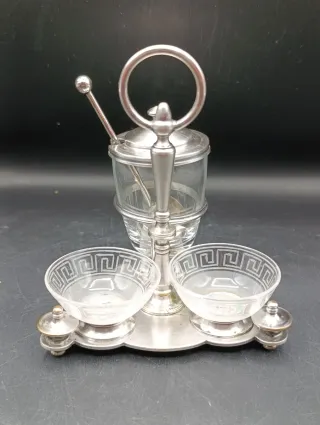 Set especies, salero y pimentero Christofle