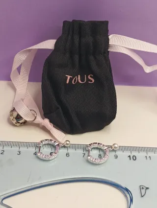 Pendientes Tous Perla Plata