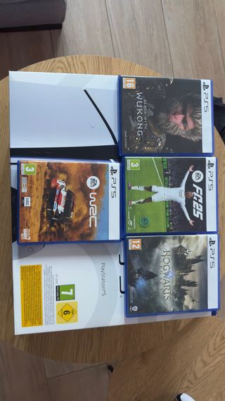 Playstation 5 Slim 1TB Blanca Caja Nueva