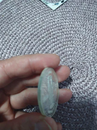 Moneda 10 Pesos Plata Arte Taino 1975