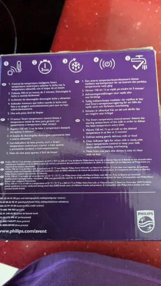 Calienta biberones Philips Avent Premium