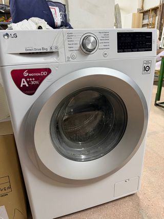 Lavadora LG Inverter Direct Drive 8kg