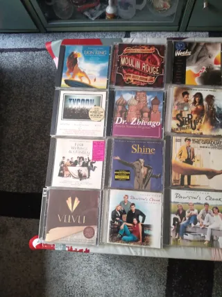 Lote A: 24 CDs Bandas Sonoras Originales Películas