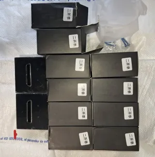 Interruptor Doble Negro