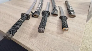 Colección 3 Catanas Decorativas