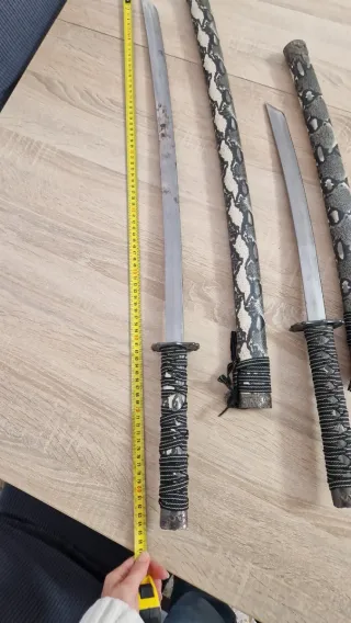 Colección 3 Catanas Decorativas