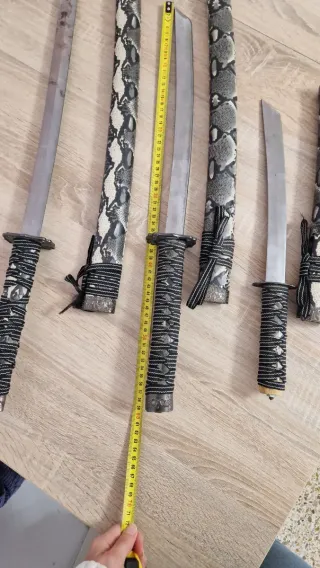 Colección 3 Catanas Decorativas