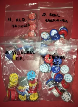 Chapas de fútbol: Colección Completa