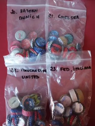 Chapas de fútbol: Colección Completa