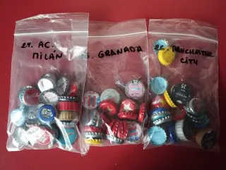 Chapas de fútbol: Colección Completa