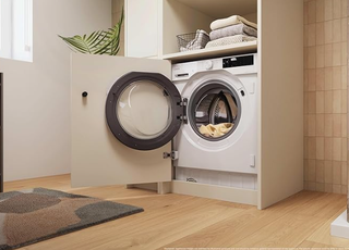 Lavadora Secadora Candy Integrable 9kg