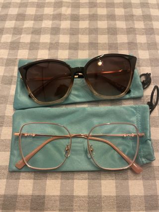 Gafas de vista y sol y graduadas -2,5 cada ojo