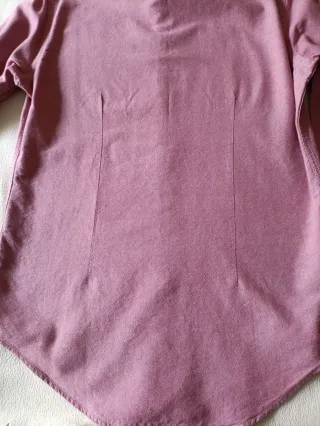 Camisa Zara Man Slim Fit Talla M Fucsia