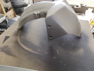 Aleta Delantera Kymco Xciting 500 Plata