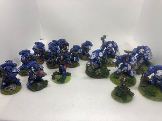 Patrulla Ultramarines #2 Pintada