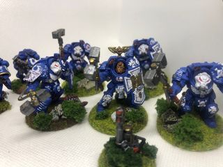 Patrulla Ultramarines #2 Pintada