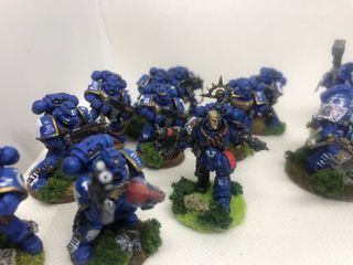 Patrulla Ultramarines #2 Pintada