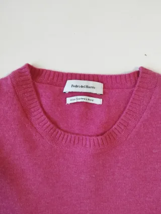 Jersey Pedro del Hierro Rosa Lana