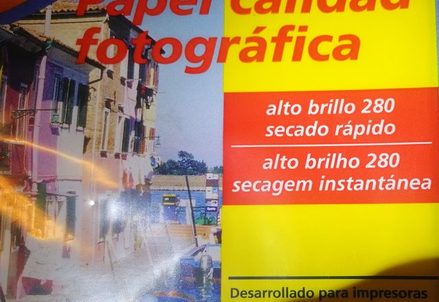 7x 15u Papel Fotográfico Inkjet Alto Brillo 280g