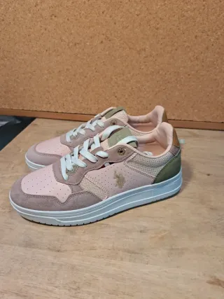 Zapatillas U.S. Polo Assn. rosas T38