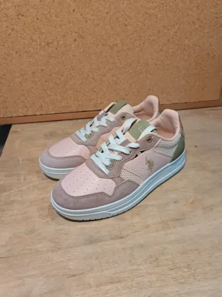 Zapatillas U.S. Polo Assn. rosas T38