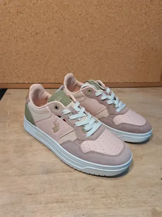 Zapatillas U.S. Polo Assn. rosas T38