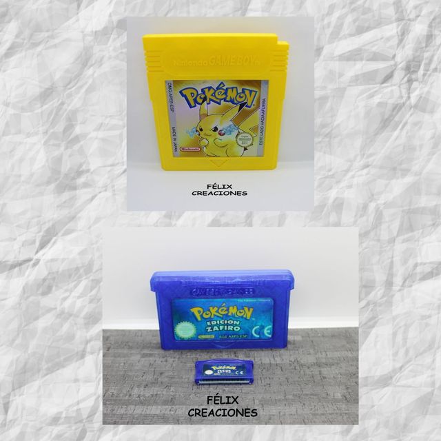 Cartuchos decorativos Pokemon