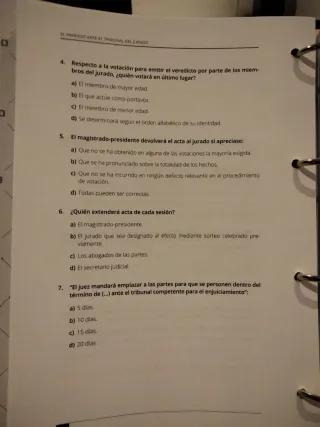 Curso Gestión y Tramitación Procesal oposiciones.