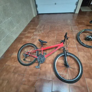 Bicicleta roja