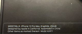 iPhone 12 Pro Max 256GB