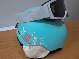Casco de esquí/snowboard azul Niña T-S. 48-53