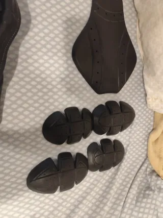 Chaqueta Cuero Motero con Protecciones