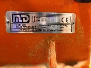 Sierra de cinta para madera Dario