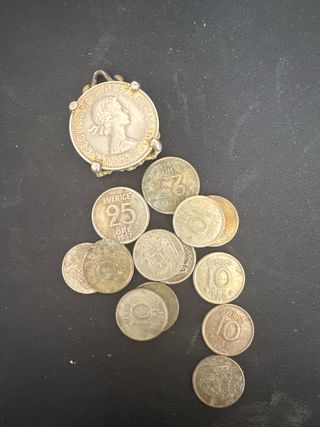 Lote monedas extranjeras