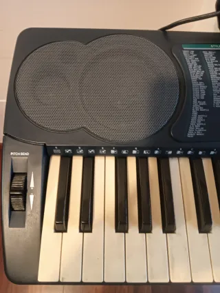 Teclado Ringway TB600M con soporte