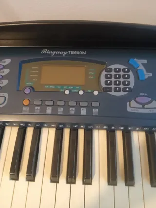 Teclado Ringway TB600M con soporte