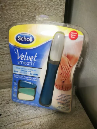 Lima Eléctrica Scholl Velvet Smooth Uñas