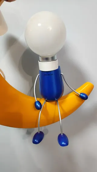 Lámpara Luna Infantil Colgante