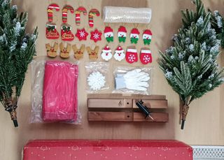 Árbol de Navidad "efecto nieve"