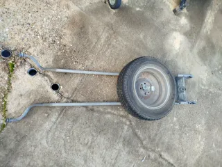 Soporte rueda repuesto caravana AL-KO