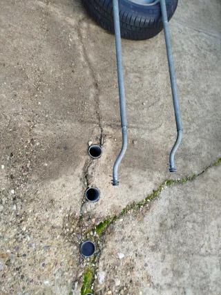 Soporte rueda repuesto caravana AL-KO