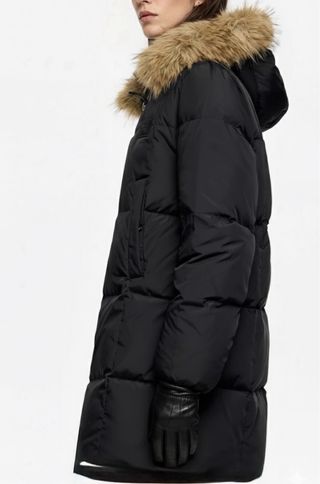 Plumífero Bimba y Lola Negro Talla M