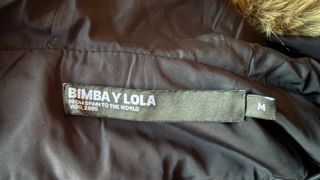 Plumífero Bimba y Lola Negro Talla M