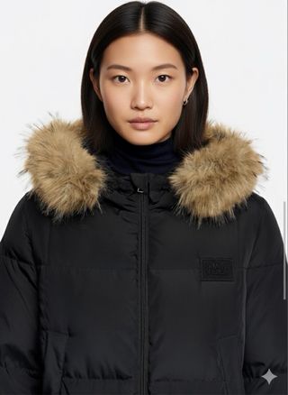 Plumífero Bimba y Lola Negro Talla M