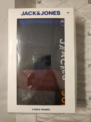 Pack 5 Calzoncillos Jack & Jones Talla L