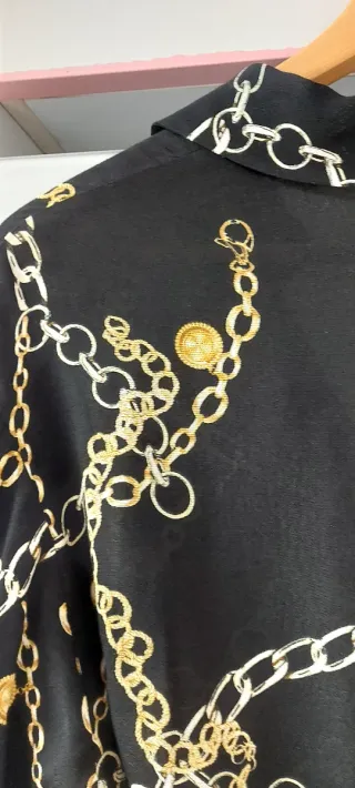 Vestido midi Mango cadena