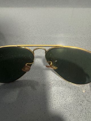 Gafas Ray-Ban Aviator Dorado y Negro