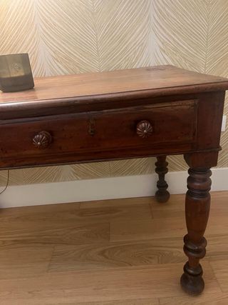 Mueble colonial teka 2 cajones