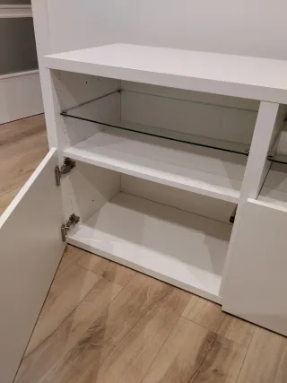 Mueble TV Besta Ikea Blanco